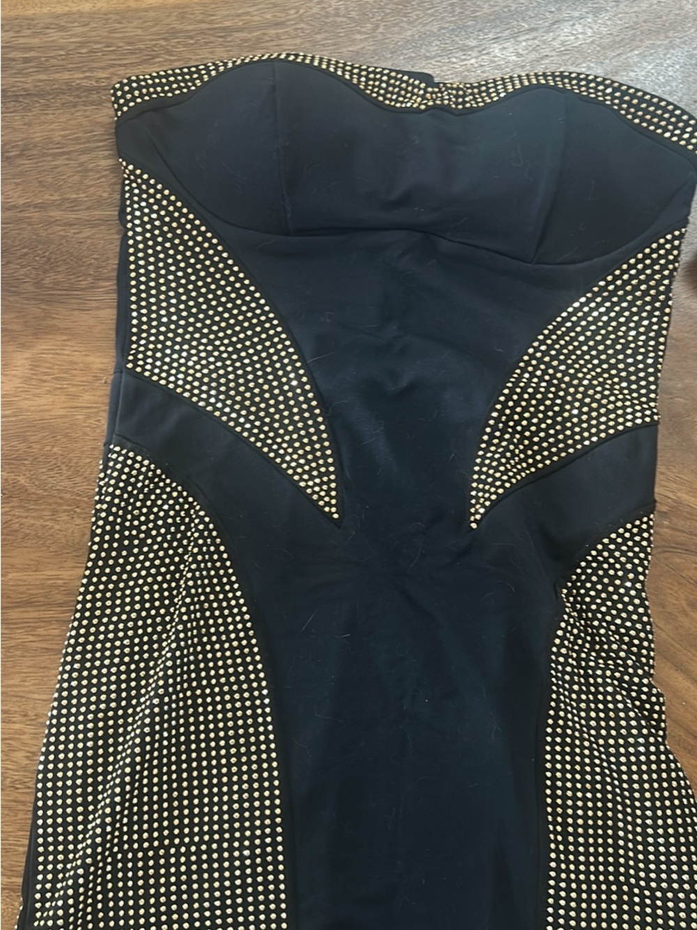 Strapless Bebe dress